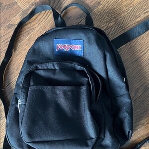 Jansport Black Mini Backpack